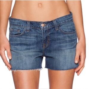 J Brand Women’s Blue‎ Denim Cutoff Shorts Size 31”